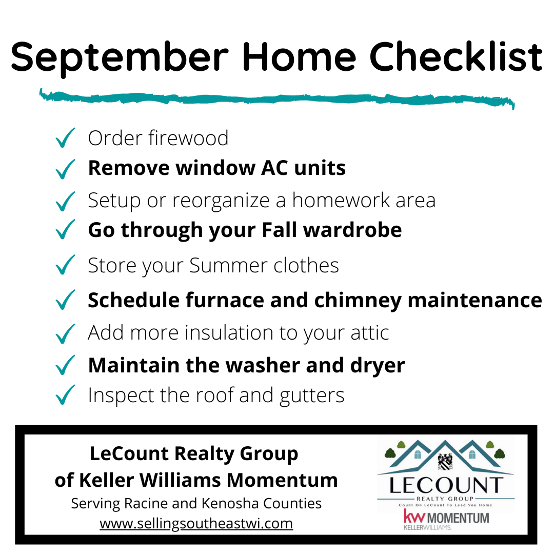 September Home Checklist