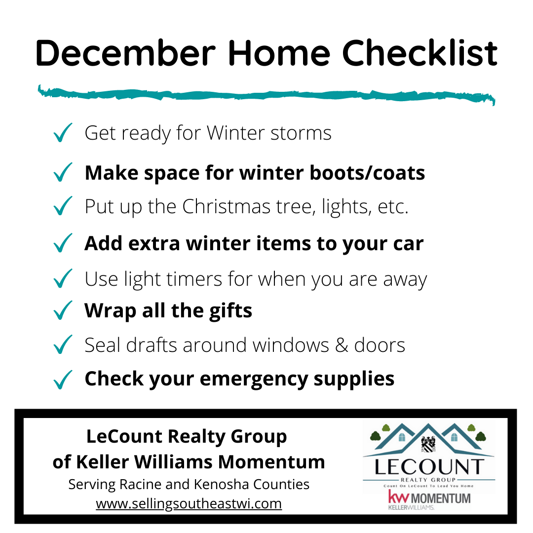 December Home Checklist