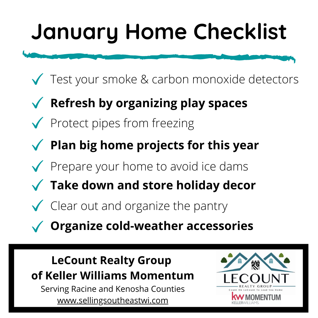 January Home Checklist