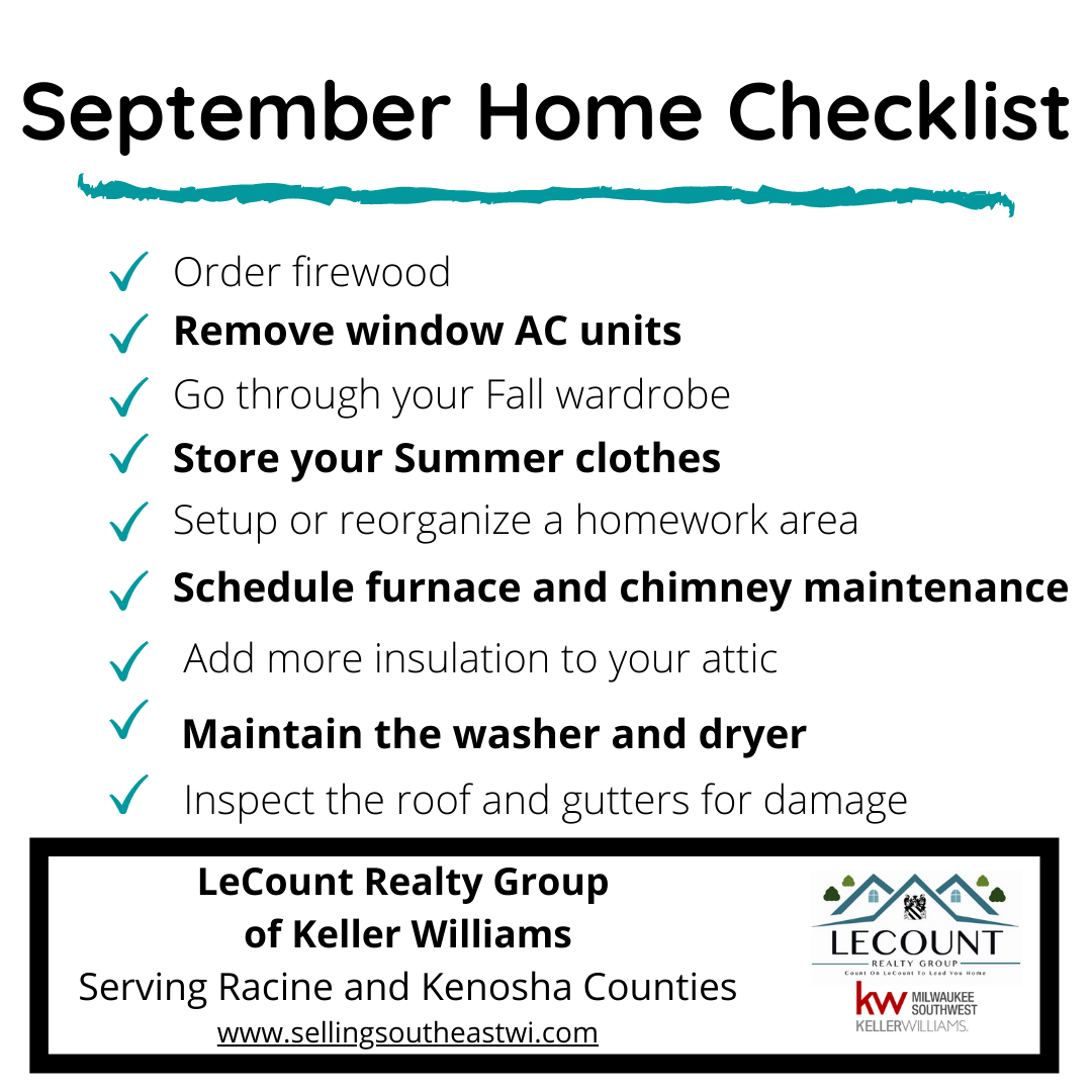 September Home Maintenance Checklist