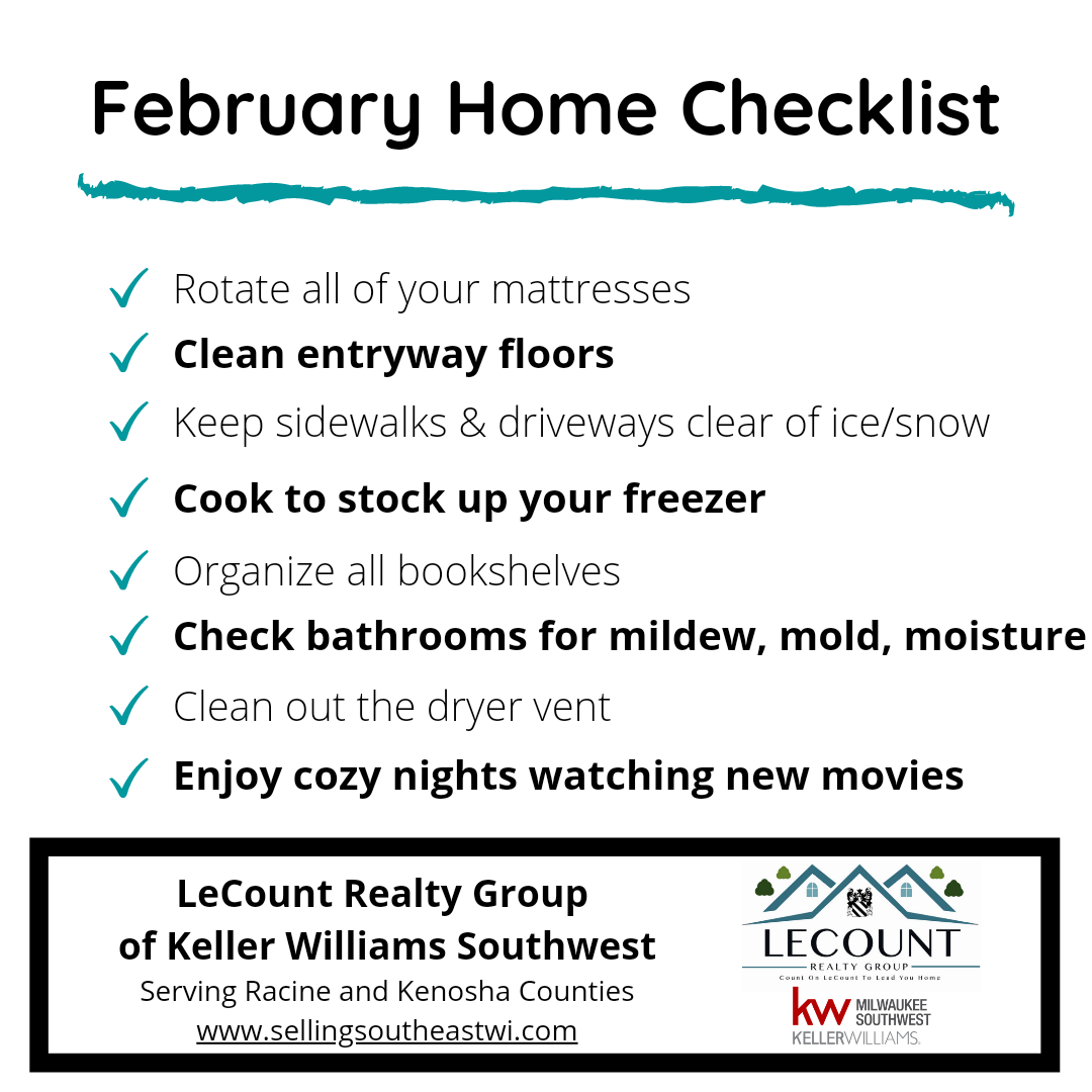 February Home Checklist